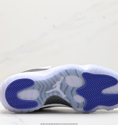 380 Nike Air Jordan 11 Retro Low Concord Aj11 Basketball Shoes Concord 528895-15