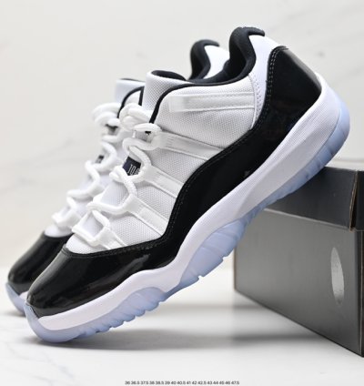 380 Nike Air Jordan 11 Retro Low Concord Aj11 Basketball Shoes Concord 528895-15