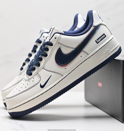 160 Nike Air Force 1 Low Supreme Joint Air Force One Low-top All-match Casual Sp