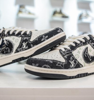 280 Lv X Nike Dunk Low This Model Advocates Breaking The Traditional Industrial