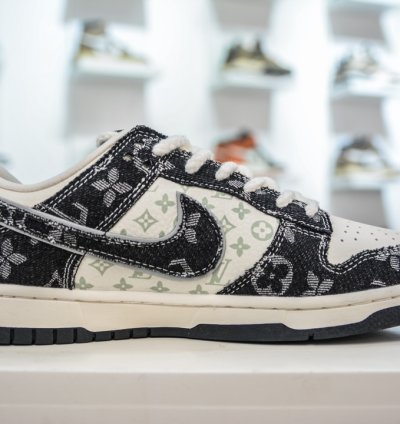 280 Lv X Nike Dunk Low This Model Advocates Breaking The Traditional Industrial