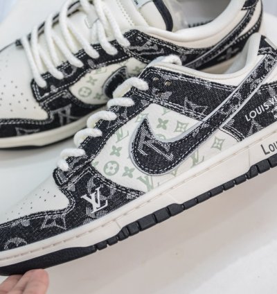 280 Lv X Nike Dunk Low This Model Advocates Breaking The Traditional Industrial