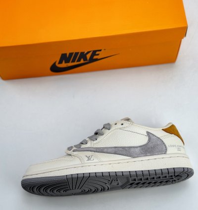 280 Travis Scott X Nike Air Jordan 1 Low X Louis Vuitton Three-party Joint Lx198