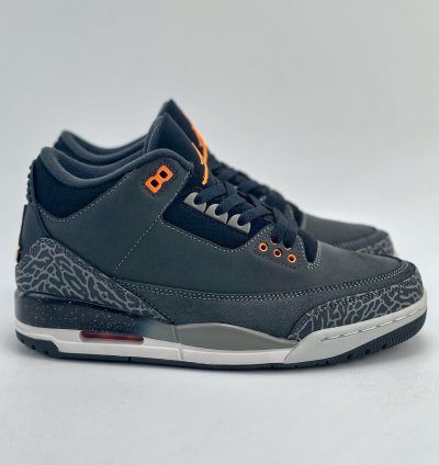 240 Air Jordan 3 Retro Fear Fear Trend Retro Basketball Shoes Ct8532-080 -