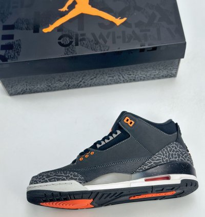 240 Air Jordan 3 Retro Fear Fear Trend Retro Basketball Shoes Ct8532-080 -