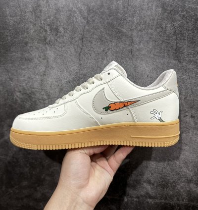 240 Nk Air Force 107 Low Bugs Bunny Bugs Bunny Air Force One Low-top Casual Sne