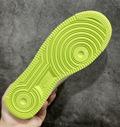 220 Nike Air Force 1 Low 07 X Travis Scott Apple Green Io5636-222 -