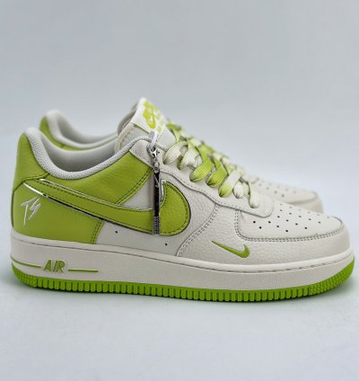 220 Nike Air Force 1 Low 07 X Travis Scott Apple Green Io5636-222 - 345