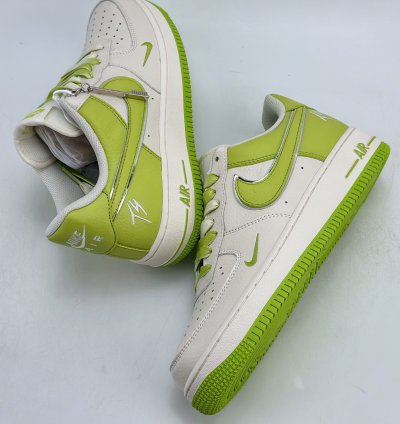 220 Nike Air Force 1 Low 07 X Travis Scott Apple Green Io5636-222 - 345