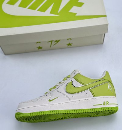 220 Nike Air Force 1 Low 07 X Travis Scott Apple Green Io5636-222 - 345