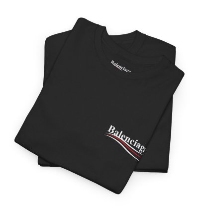 Balenciaga Election Campaign Shirt Black Made In Usa S To 5xl