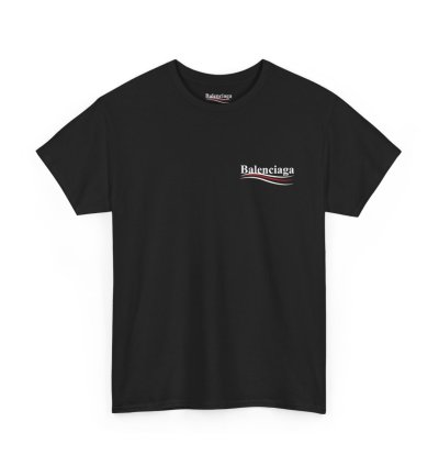Balenciaga Election Campaign Shirt Black Made In Usa S To 5xl