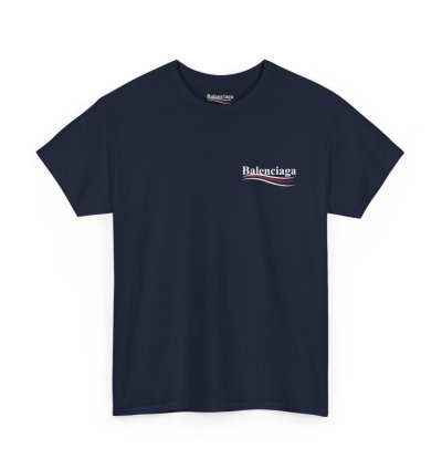 Balenciaga Election Campaign Shirt Navy Made In Usa S To 5xl