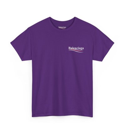 Balenciaga Election Campaign Shirt Purple Made In Usa S To 5xl