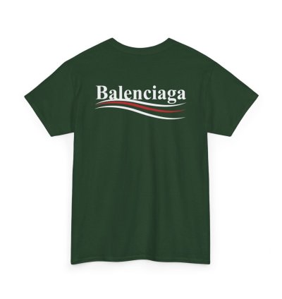 Balenciaga Election Campaign Shirt Forest Green Made In Usa S To 5xl
