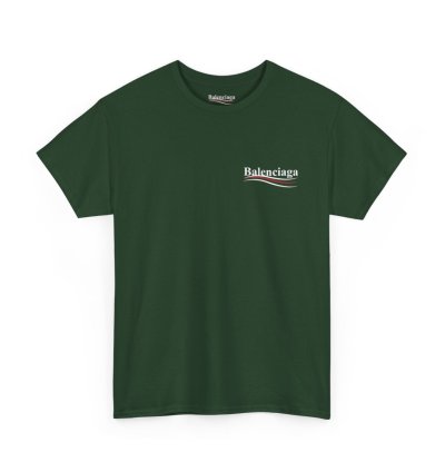 Balenciaga Election Campaign Shirt Forest Green Made In Usa S To 5xl