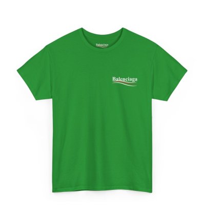 Balenciaga Election Campaign Shirt Iris Green Made In Usa S To 5xl