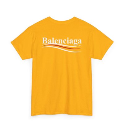 Balenciaga Election Campaign Shirt Gold Made In Usa S To 5xl