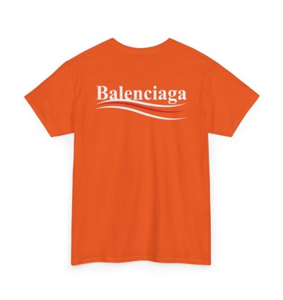 Balenciaga Election Campaign Shirt Orange Made In Usa S To 5xl