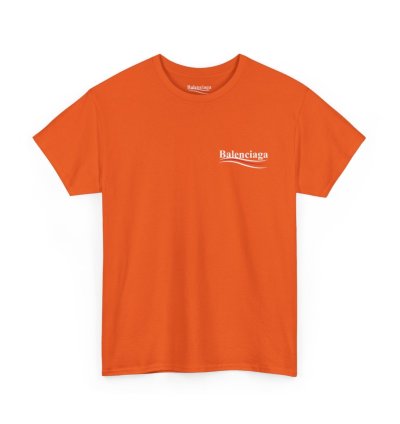 Balenciaga Election Campaign Shirt Orange Made In Usa S To 5xl