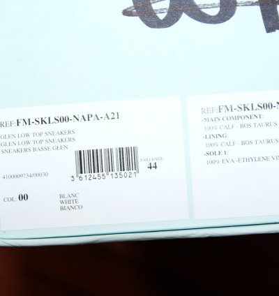 Bnwt Aw21 Lanvin Glen Low Top Sneakers 44