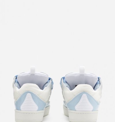 Bnwt Aw22 Lanvin Blue Curb Sneakers 38