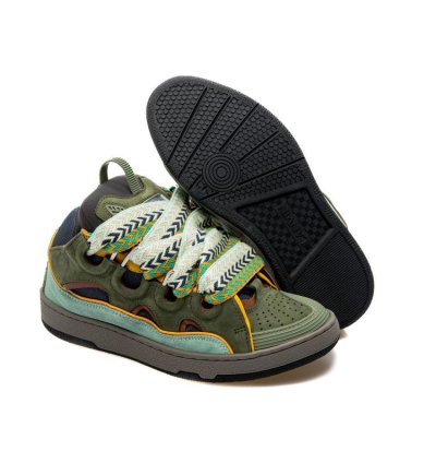 Bnwt Aw22 Lanvin Sage Curb Sneakers 43