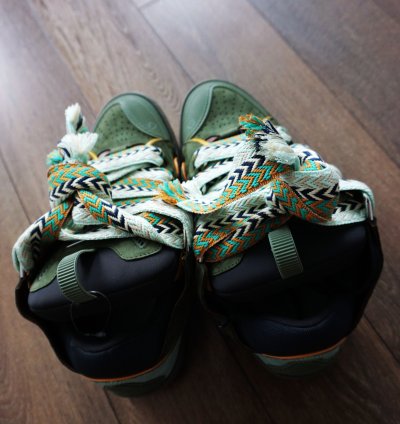 Bnwt Aw22 Lanvin Sage Curb Sneakers 43