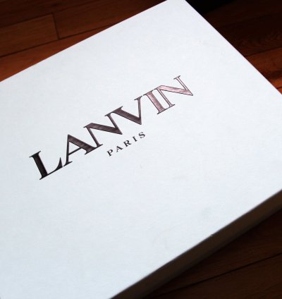 Bnwt Aw23 Lanvin Curb Sneakers Black 40