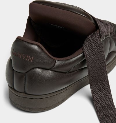 Bnwt Aw23 Lanvin Curb Xl Low Top Sneakers Cacao 44