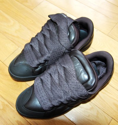 Bnwt Aw23 Lanvin Curb Xl Low Top Sneakers Cacao 44