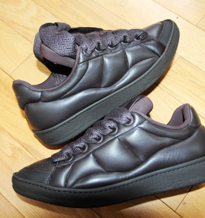 Bnwt Aw23 Lanvin Curb Xl Low Top Sneakers Cacao 44