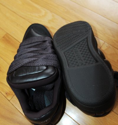 Bnwt Aw23 Lanvin Curb Xl Low Top Sneakers Cacao 45