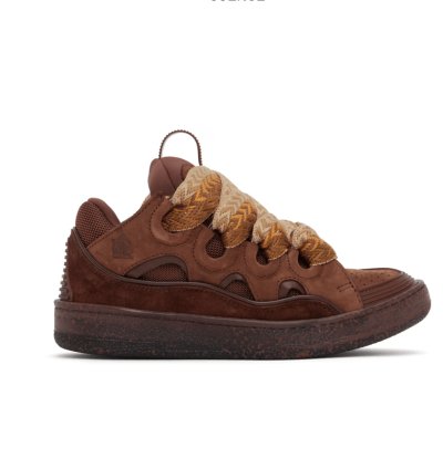 Bnwt Aw24 Lanvin Curb With Speckled Effect Sole Sneakers 41
