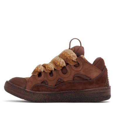 Bnwt Aw24 Lanvin Curb With Speckled Effect Sole Sneakers 41