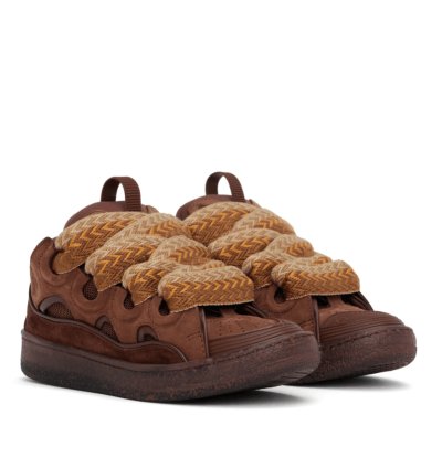Bnwt Aw24 Lanvin Curb With Speckled Effect Sole Sneakers 41