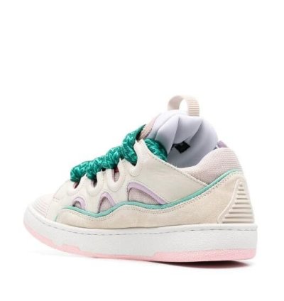 Bnwt Ss22 Lanvin Curb Lace Up Sneakers 38