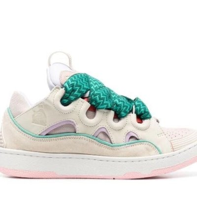 Bnwt Ss22 Lanvin Curb Lace Up Sneakers 39