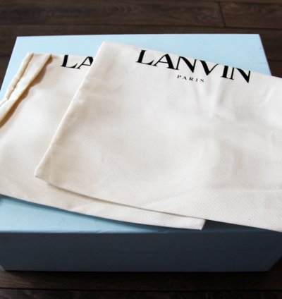 Bnwt Ss23 Lanvin Curb Sneakers Beige 42