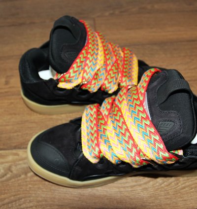 Bnwt Ss23 Lanvin Curb Sneakers Black 41