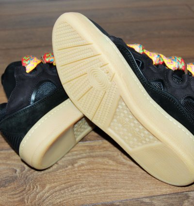 Bnwt Ss23 Lanvin Curb Sneakers Black 41