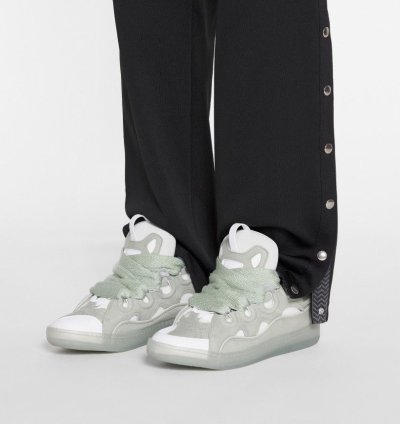 Bnwt Ss23 Lanvin Curb Sneakers Sage 42