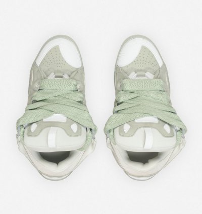 Bnwt Ss23 Lanvin Curb Sneakers Sage 44