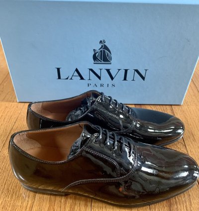 Brand New - Lanvin Patent Leather Oxfords