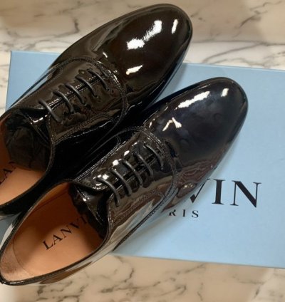 Brand New - Lanvin Patent Leather Oxfords