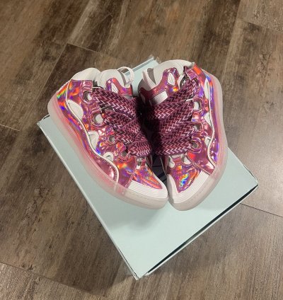 Brand New Lanvin Curb Sneaker Pink