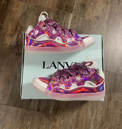 Brand New Lanvin Curb Sneaker Pink