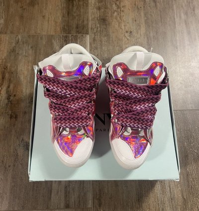 Brand New Lanvin Curb Sneaker Pink