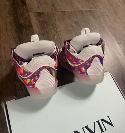 Brand New Lanvin Curb Sneaker Pink