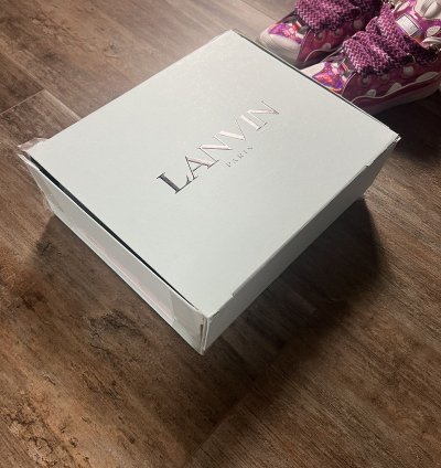 Brand New Lanvin Curb Sneaker Pink